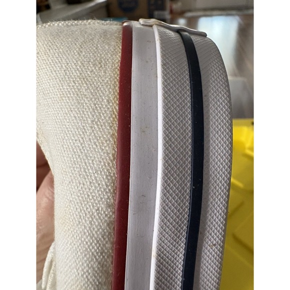 Converse Chuck Taylor All Star White Sneakers Women's Size 11.5 Low Top Lace Up - Picture 5 of 9